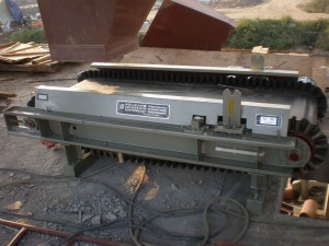 安裝中的定量給料機